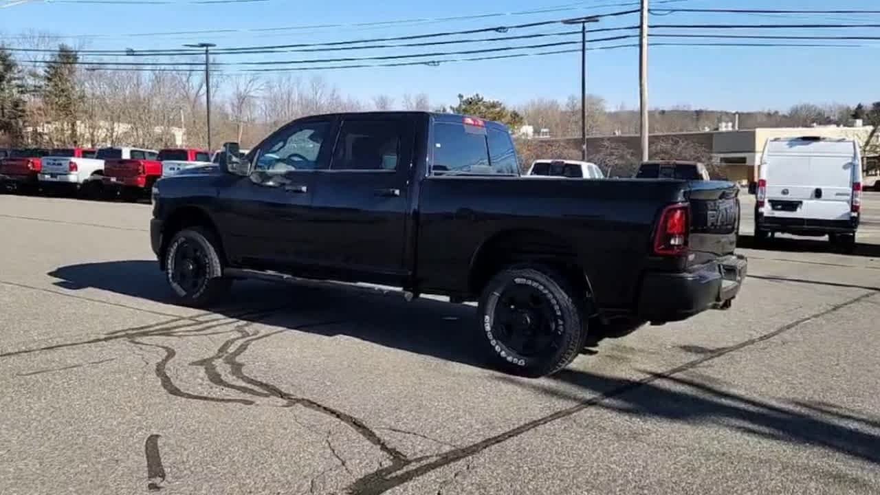 New 2026 Diamond Black Crystal Pearlcoat RAM Tradesman image 2