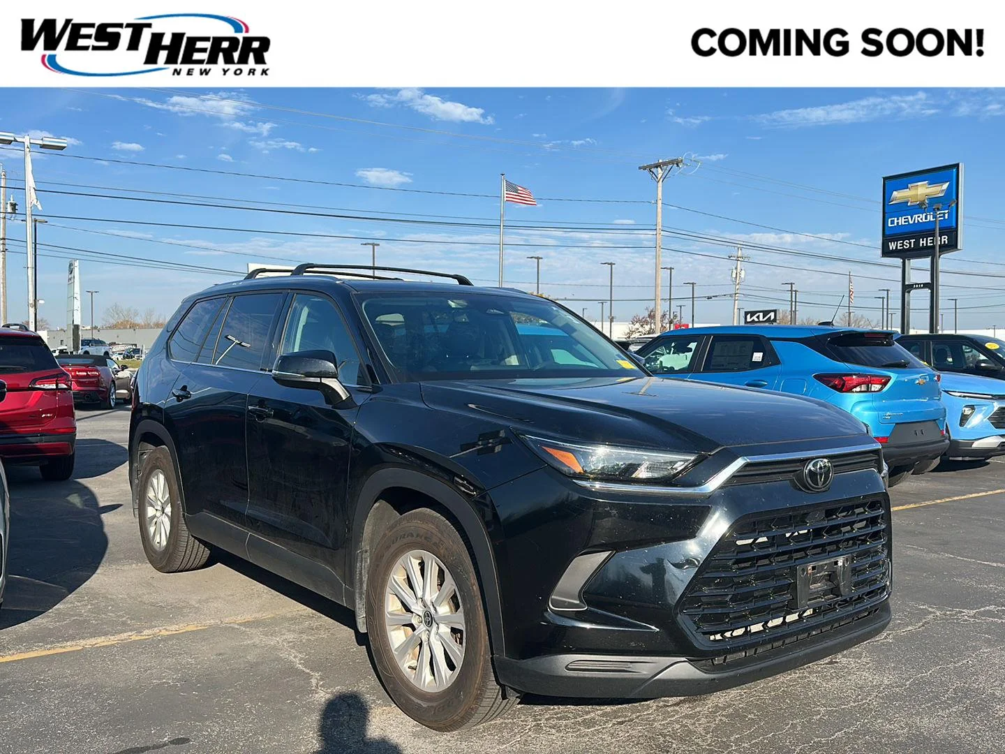 Used 2024 Midnight Black Metallic Toyota XLE image 1