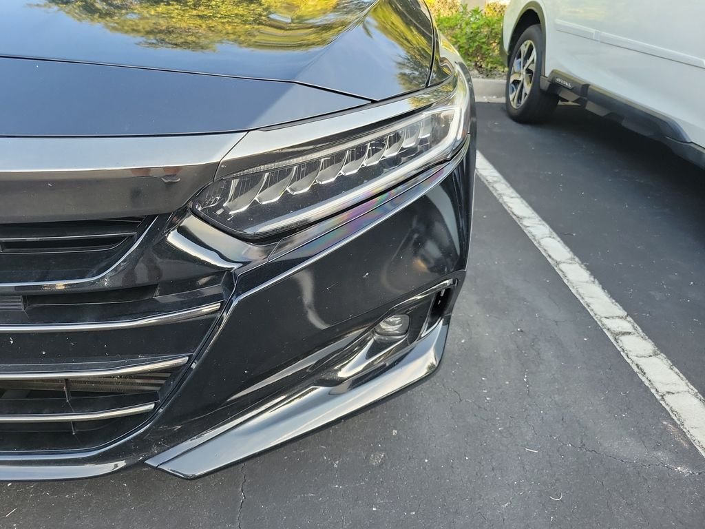 Certified Used 2022 Crystal Black Pearl Honda 1.5T SPORT image 7