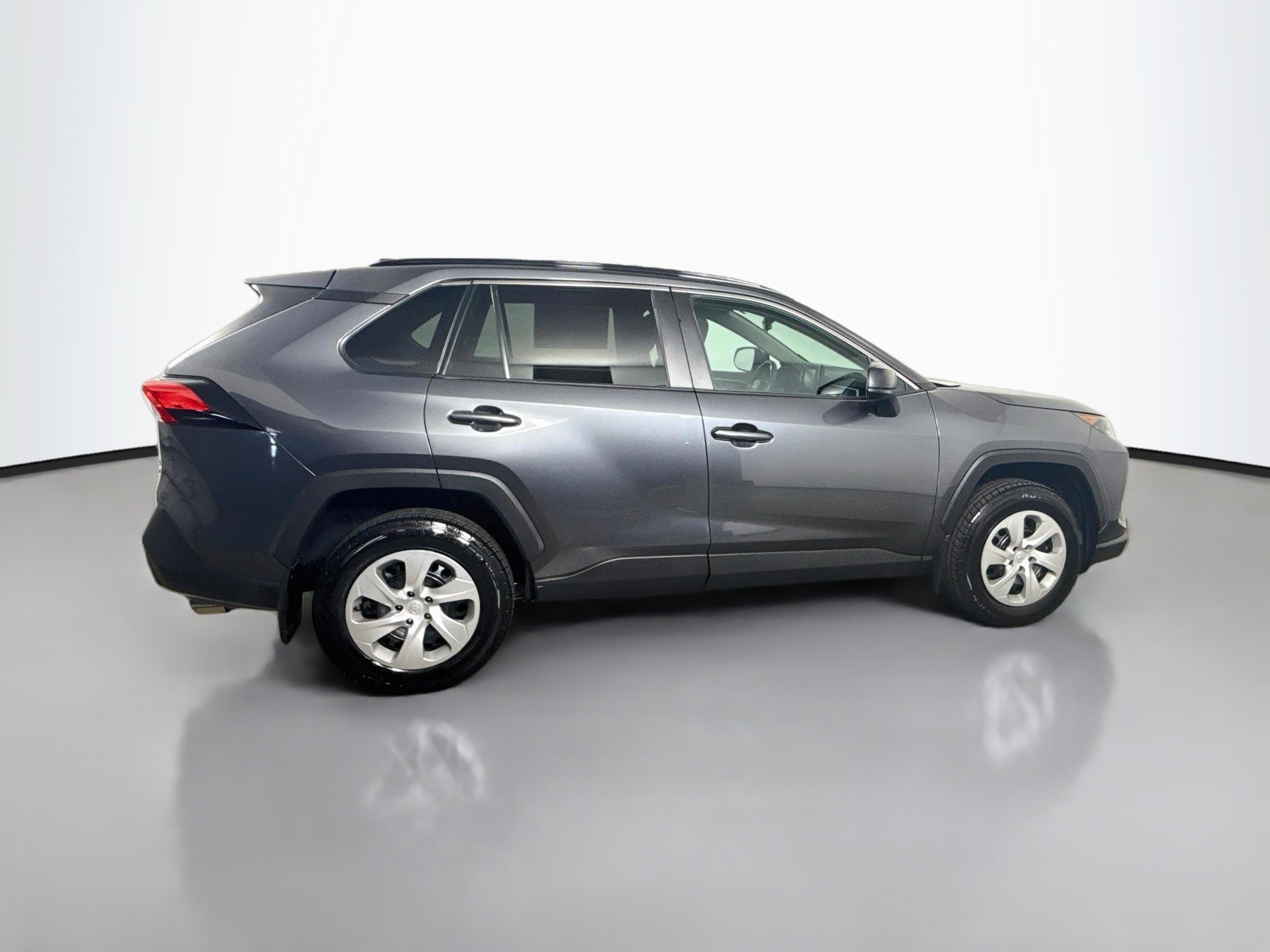 Used 2021 Magnetic Gray Metallic Toyota LE image 8