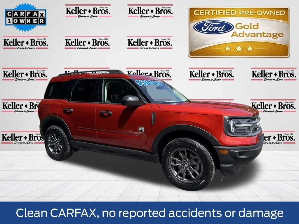 Certified Used 2024 Red Ford Big Bend image 1