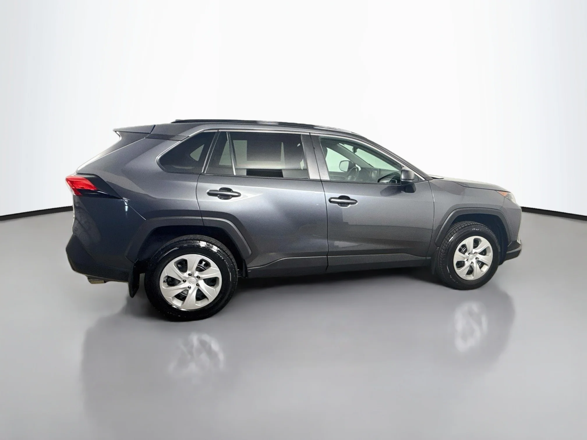 Used 2021 Magnetic Gray Metallic Toyota LE image 8