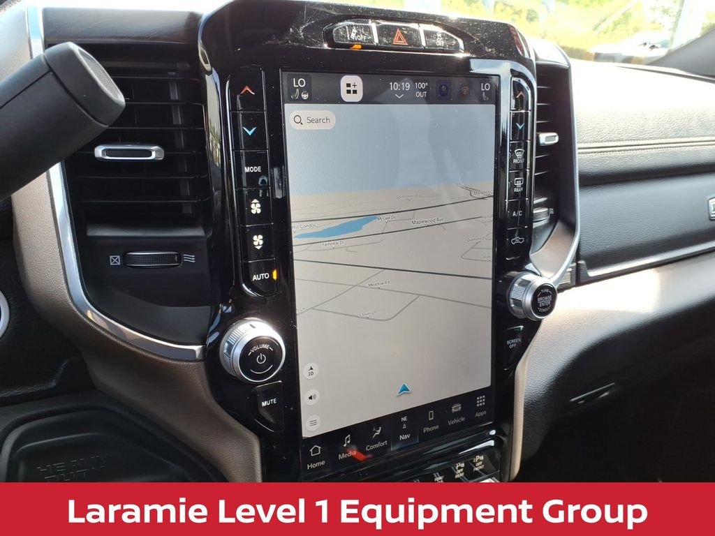 Used 2024 Billet Silver Metallic Ram Laramie level 1 w/safety group & cummins 6.7l diesel image 14