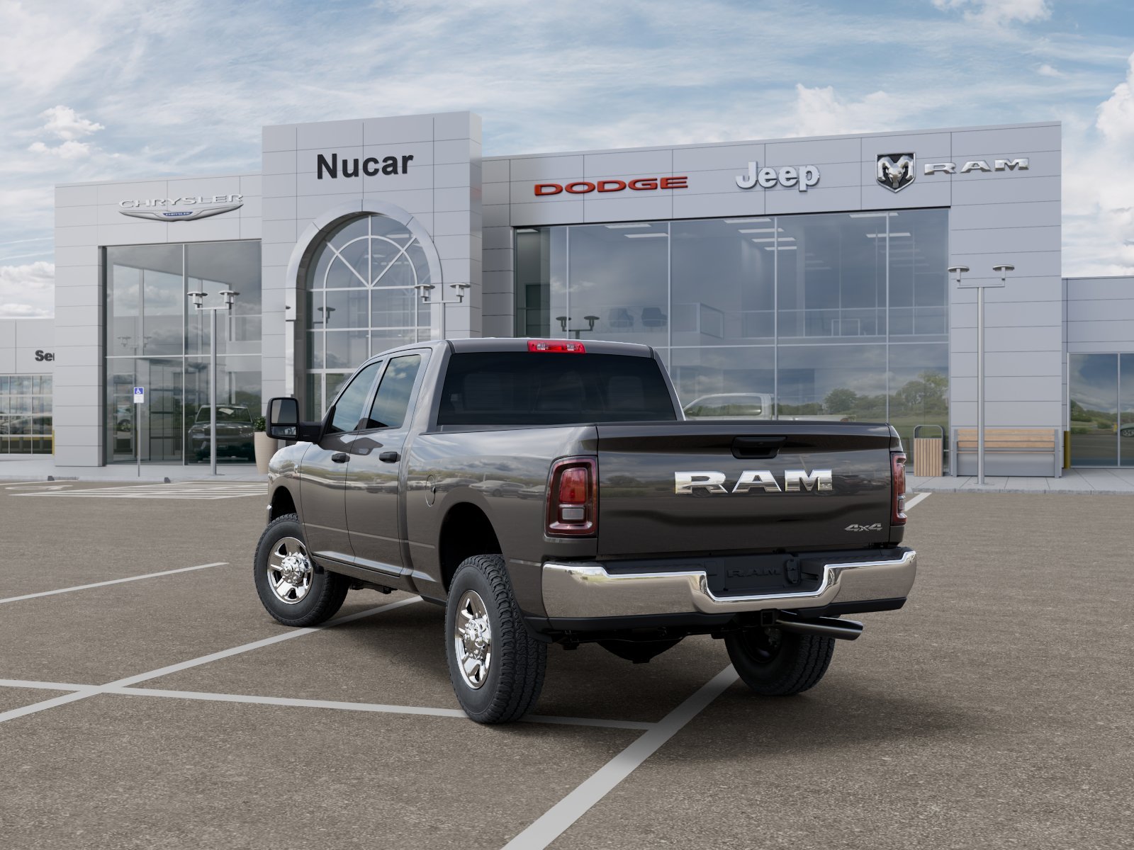 New 2026 Granite Crystal Metallic Clear-Coat Exterior Paint RAM Tradesman image 22