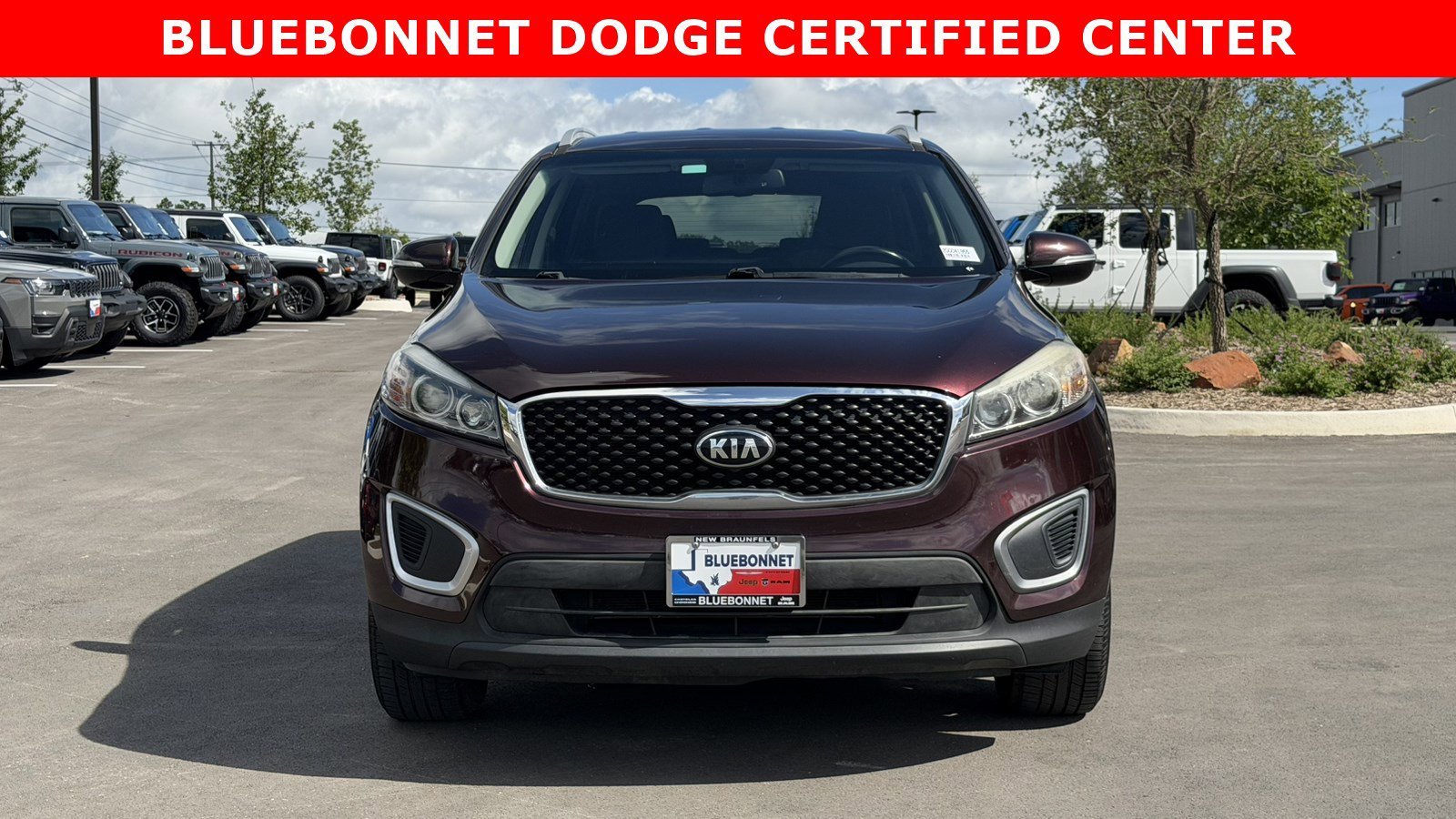 Used 2016 Kia Sorento LX with VIN 5XYPG4A32GG041955 for sale in New Braunfels, TX