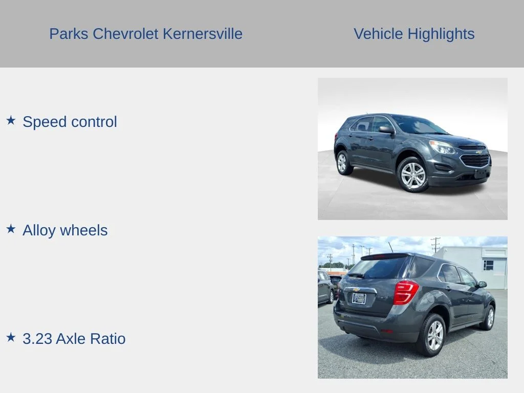 Used 2017 Gray Chevrolet LS image 10