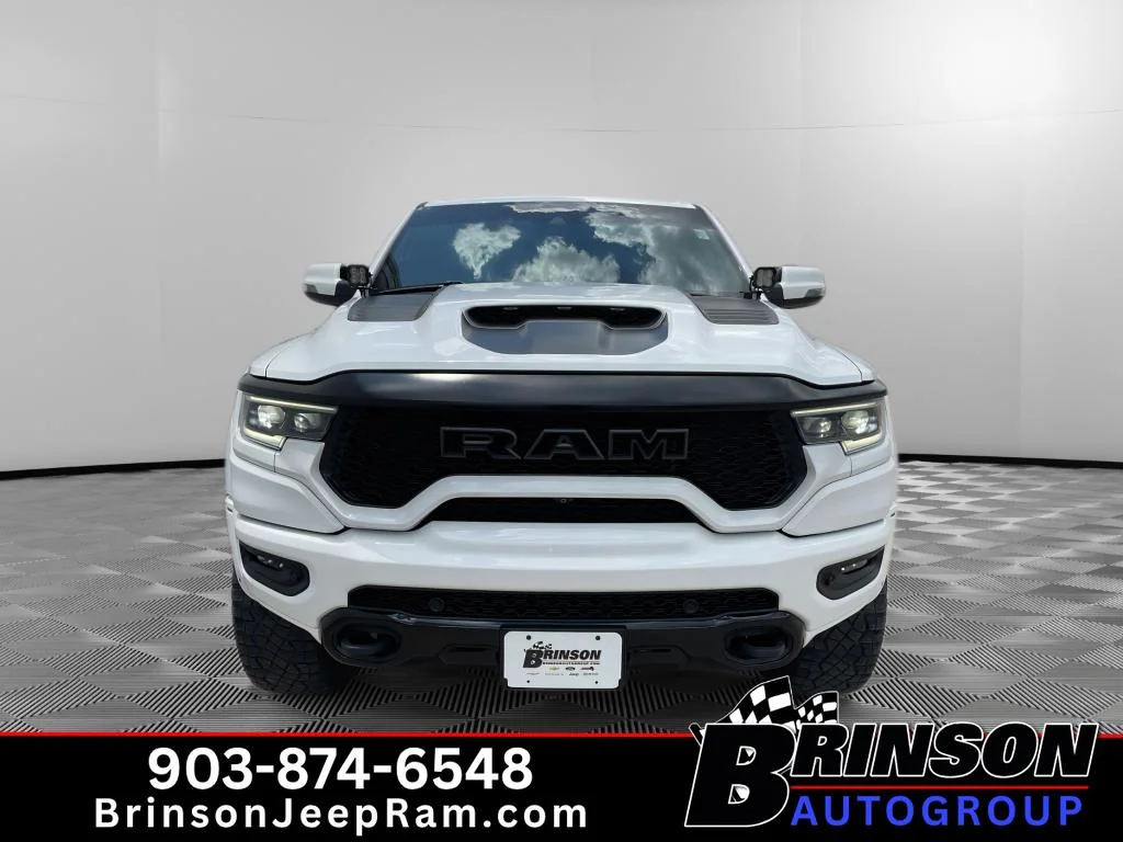 Used 2023 Bright White Clearcoat Ram TRX image 2