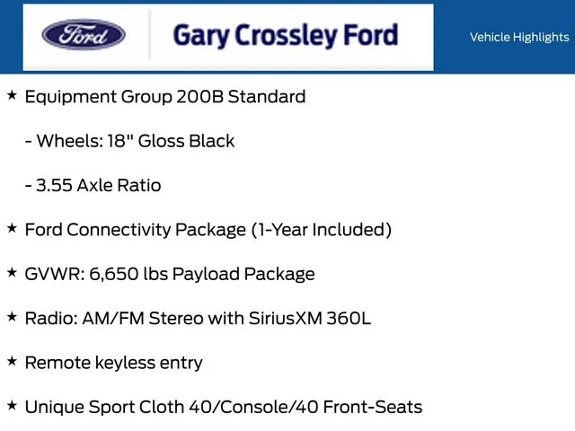 New 2026 Agate Black Metallic Ford STX® image 12