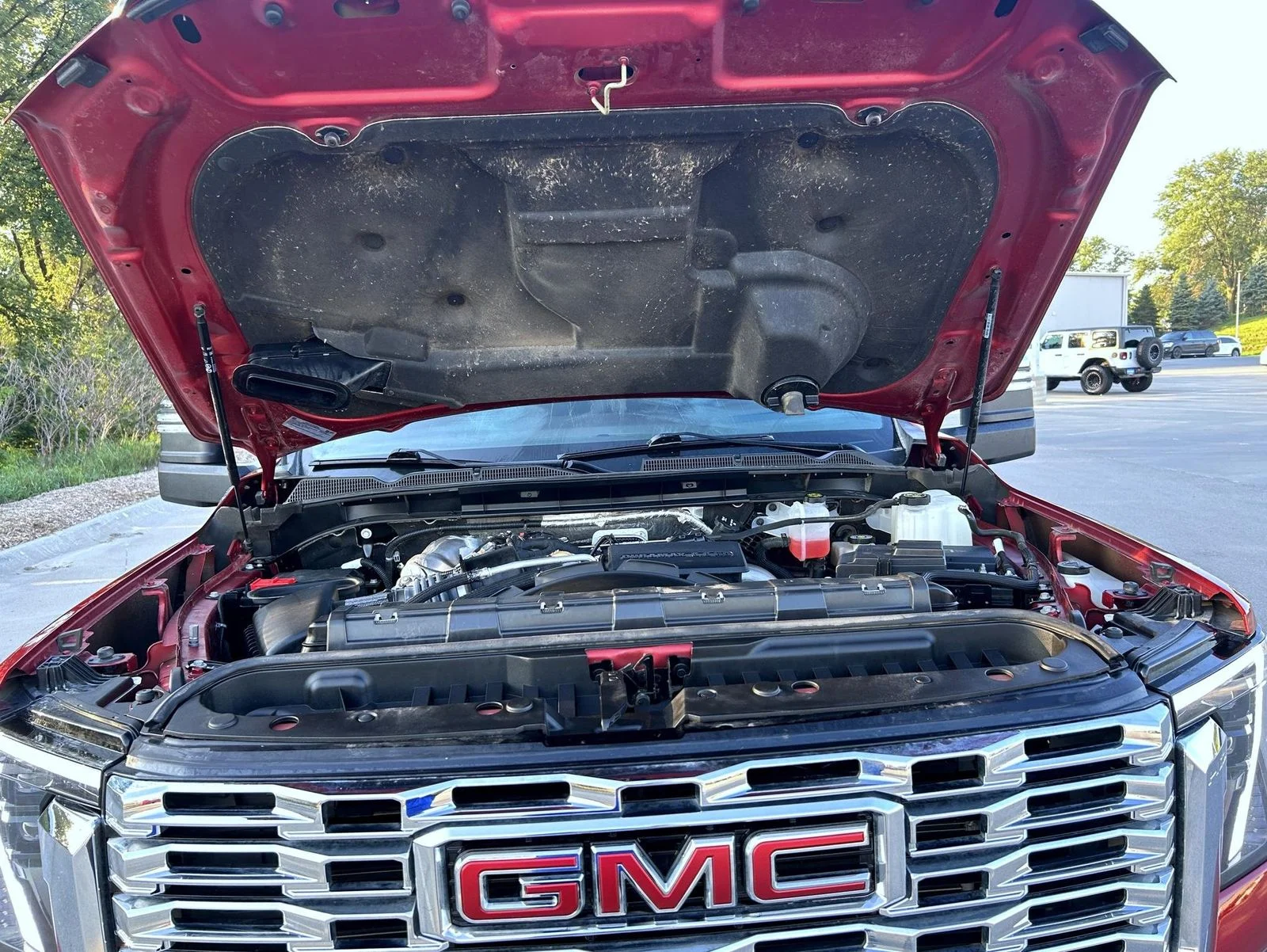 Used 2024 Red GMC Denali image 24