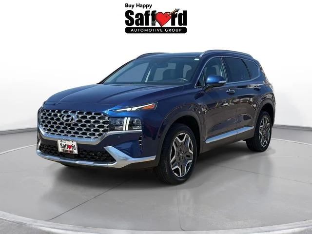 Used 2023 Blue Hyundai Limited image 1