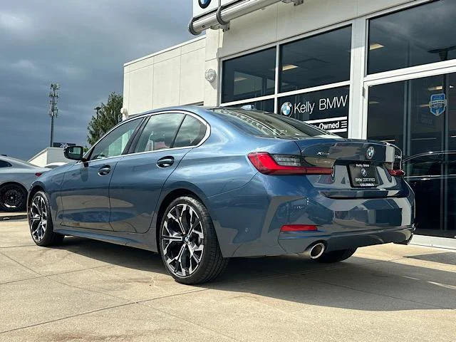Certified Used 2025 Arctic Race Blue metallic BMW 330i xDrive image 6