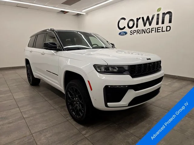 Used 2026 Bright White Clearcoat Jeep Summit image 6