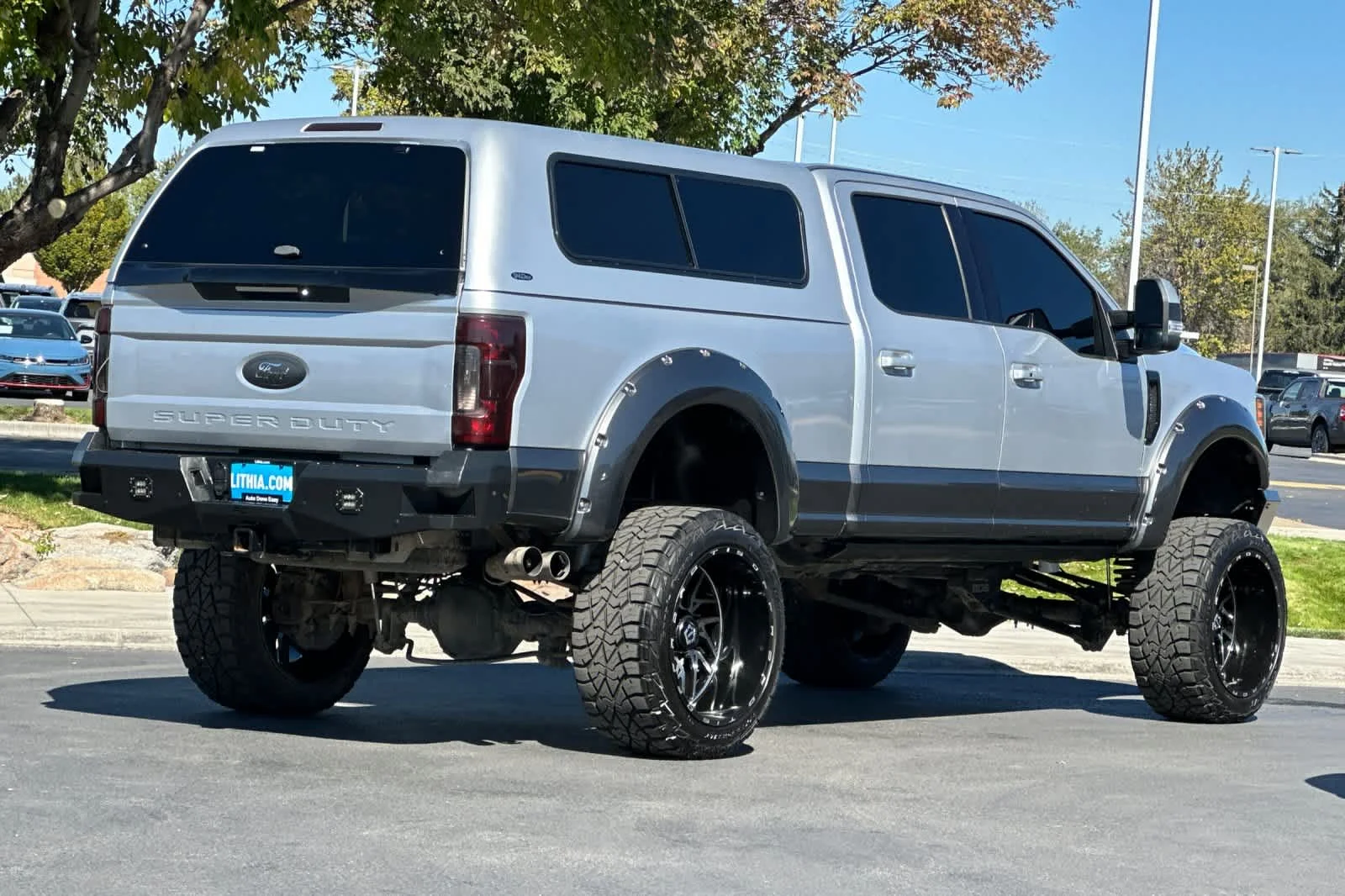 Used 2017 Ingot Silver Metallic Ford Lariat image 2