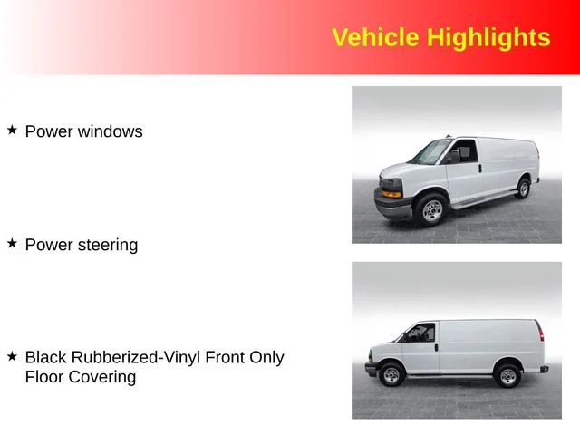 Used 2023 White GMC Work Van image 3
