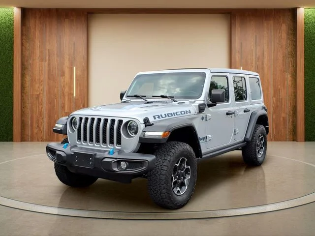 Used 2023 Silver Jeep Rubicon 4xe image 27