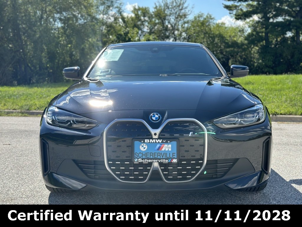 Certified 2024 BMW i4 40 with VIN WBY83FB09RFR82839 for sale in Schererville, IN