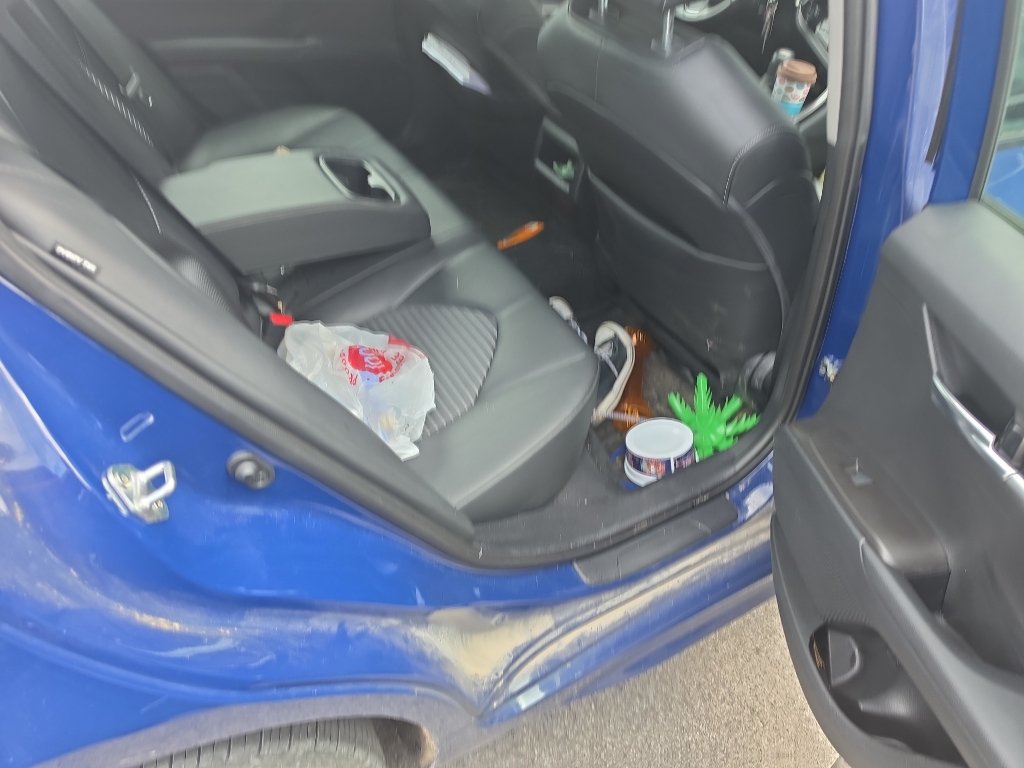 Used 2023 Reservoir Blue Toyota SE Nightshade image 8