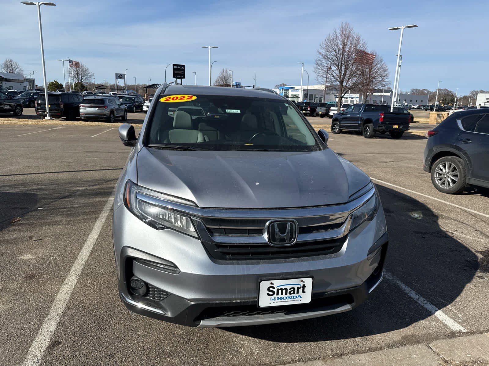 Used 2022 Honda Pilot Touring with VIN 5FNYF6H93NB002003 for sale in Brooklyn Center, Minnesota