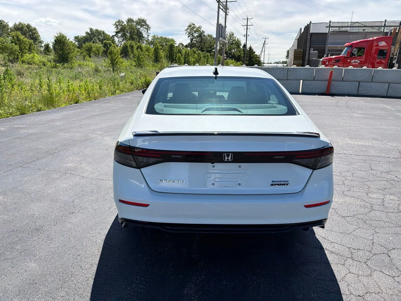 Used 2023 White Honda Sport-L image 7