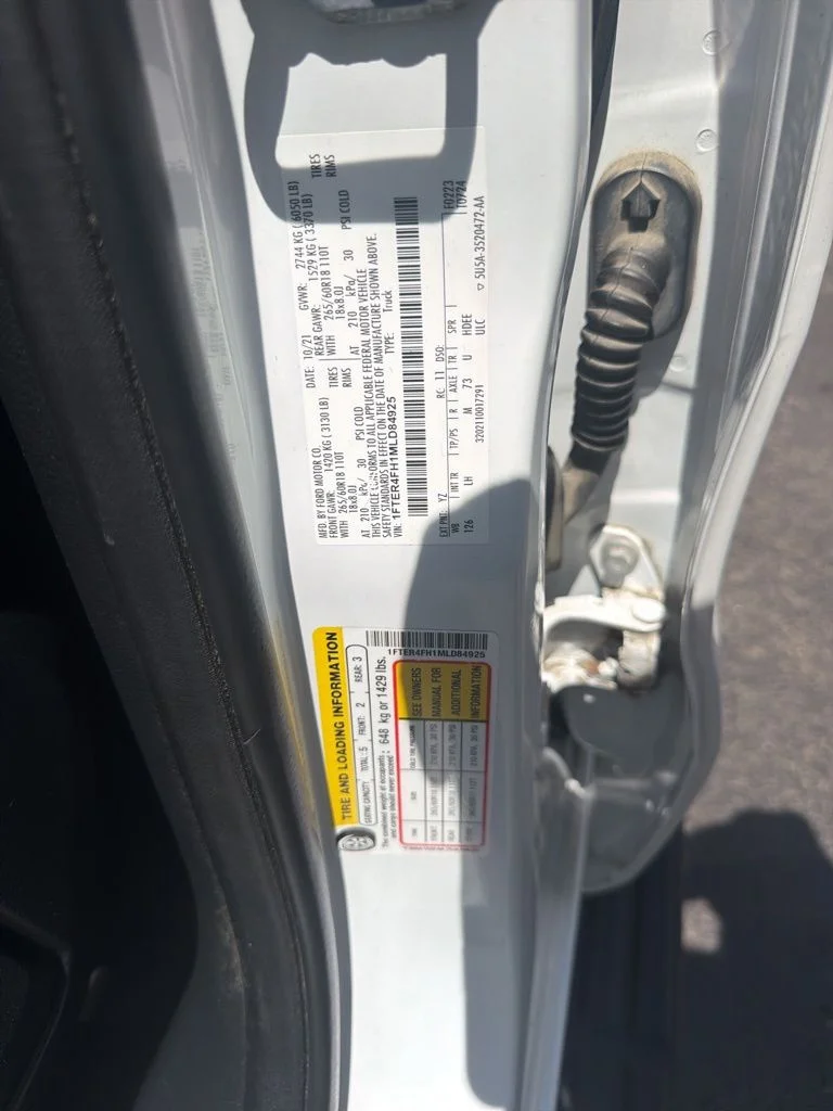 Certified Used 2021 Oxford White Ford XLT image 56
