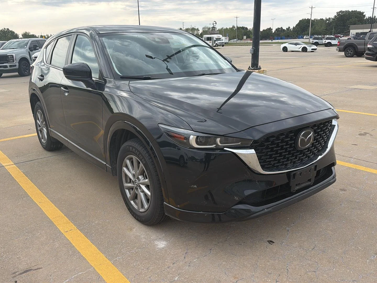 Used 2025 Jet Black Mica Mazda 2.5 S Preferred Package image 2