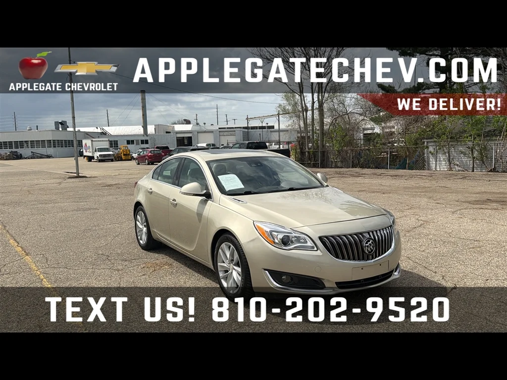 CHAMPAGNE SILVER METALLIC 2015 Buick Regal Premium II Sedan FWD Sedan Front-Wheel Drive