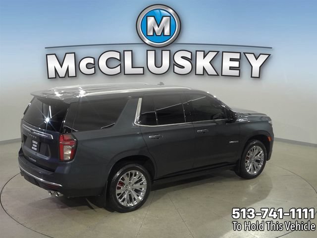 Certified Used 2021 SHADOW GRAY METALLIC Chevrolet High Country image 4