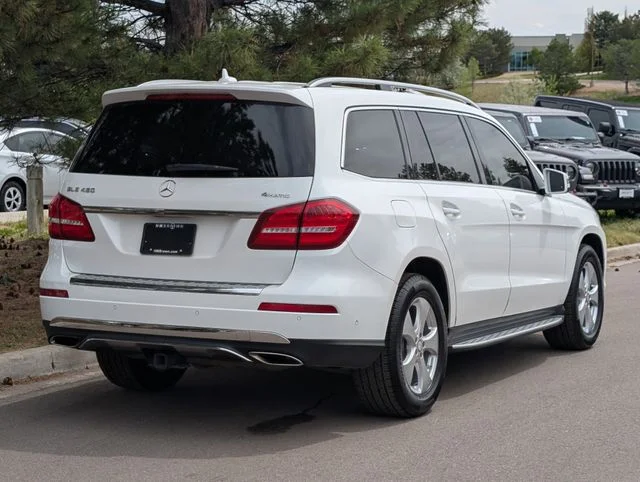 Used 2017 Polar White Mercedes-Benz GLS 450 image 3