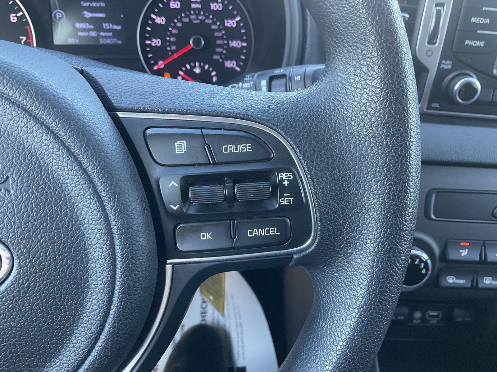 Used 2017 Black Cherry Kia LX image 21