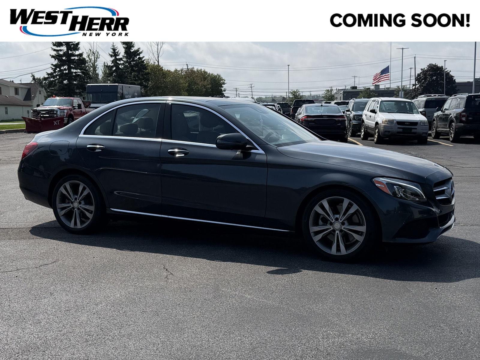 Used 2016 Steel Gray Metallic Mercedes-Benz C 300 image 1