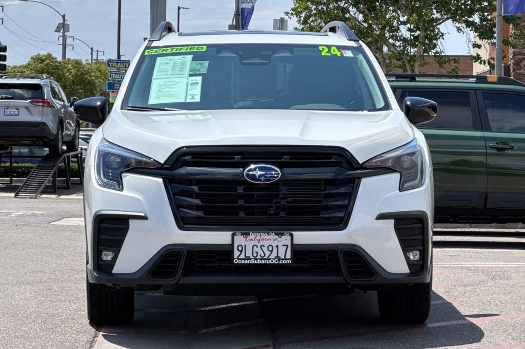 Certified Used 2024 White Subaru Onyx Edition image 13