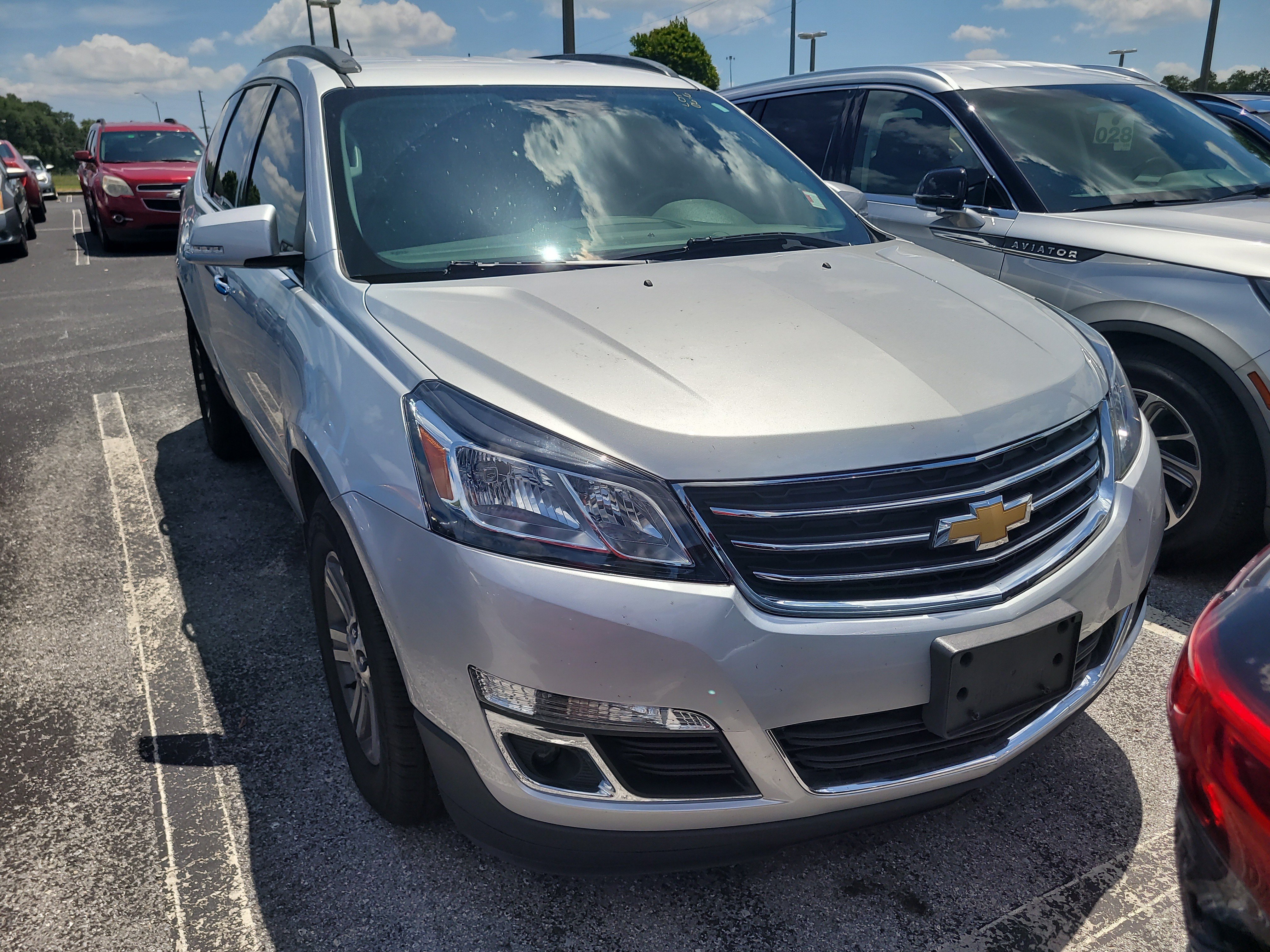 Used 2017 Silver Ice Metallic Chevrolet LT image 2