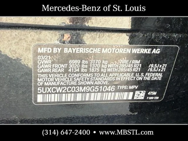 Used 2021 Black BMW xDrive40i image 26