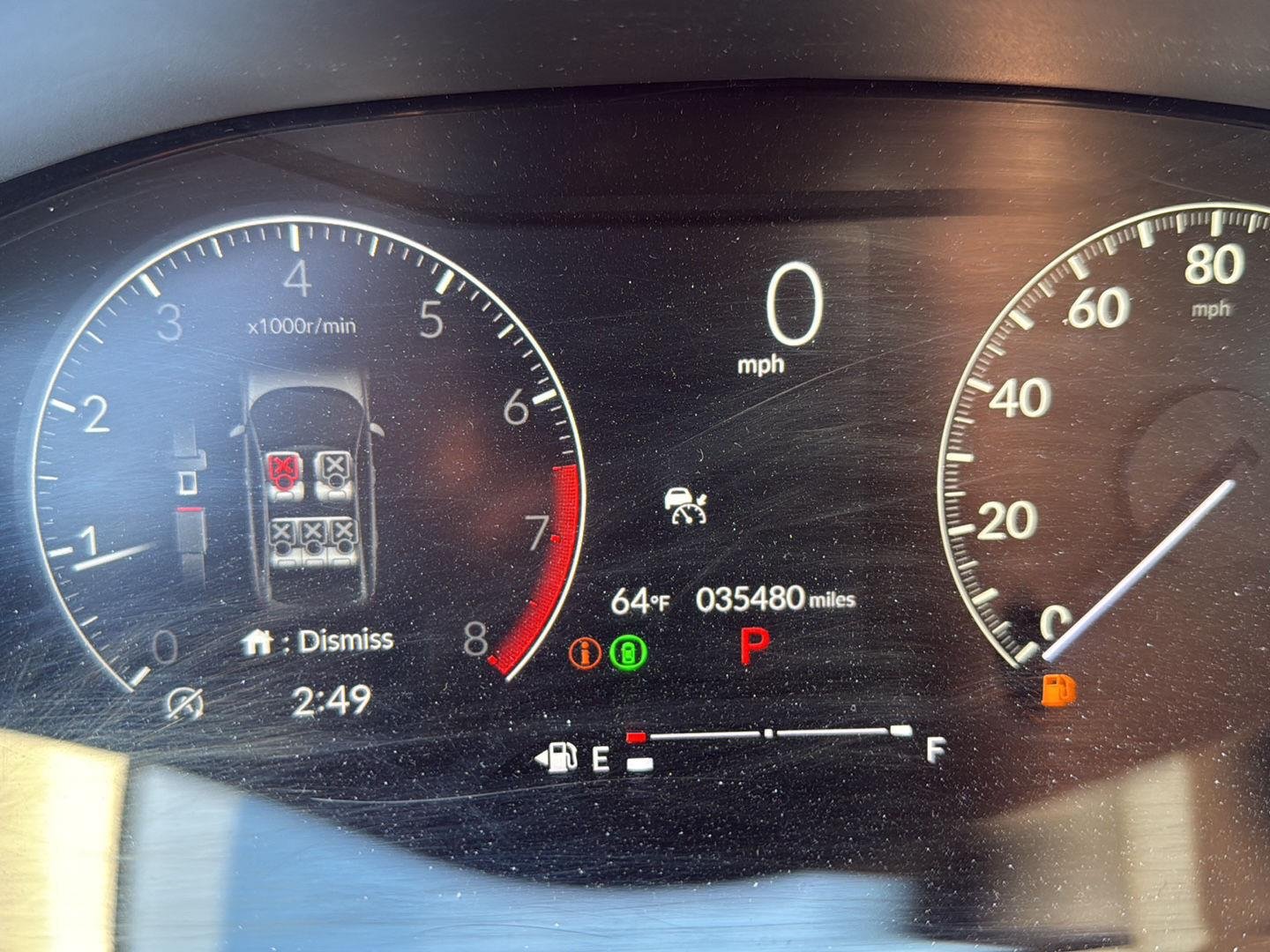 Used 2024 Aegean Blue Metallic Honda EX image 14