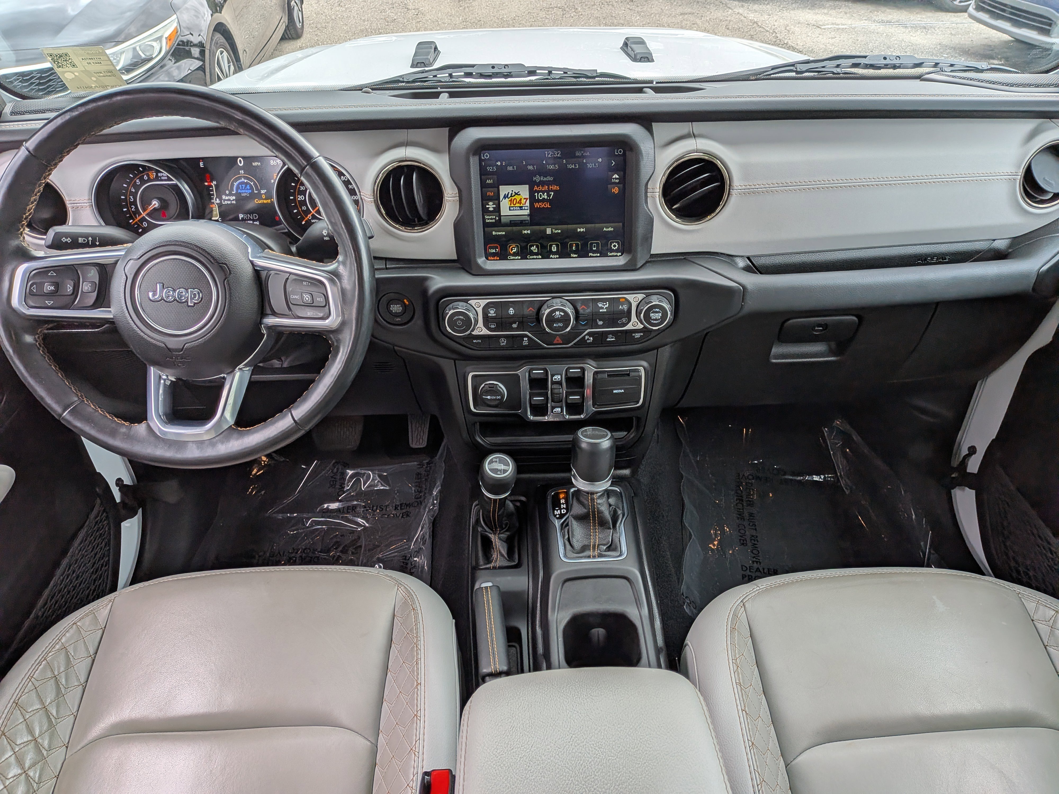 Used 2023 Bright White Clearcoat Jeep High Altitude image 16