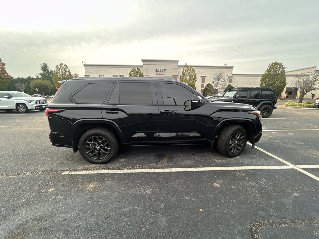 Certified Used 2025 Black Toyota Platinum image 2