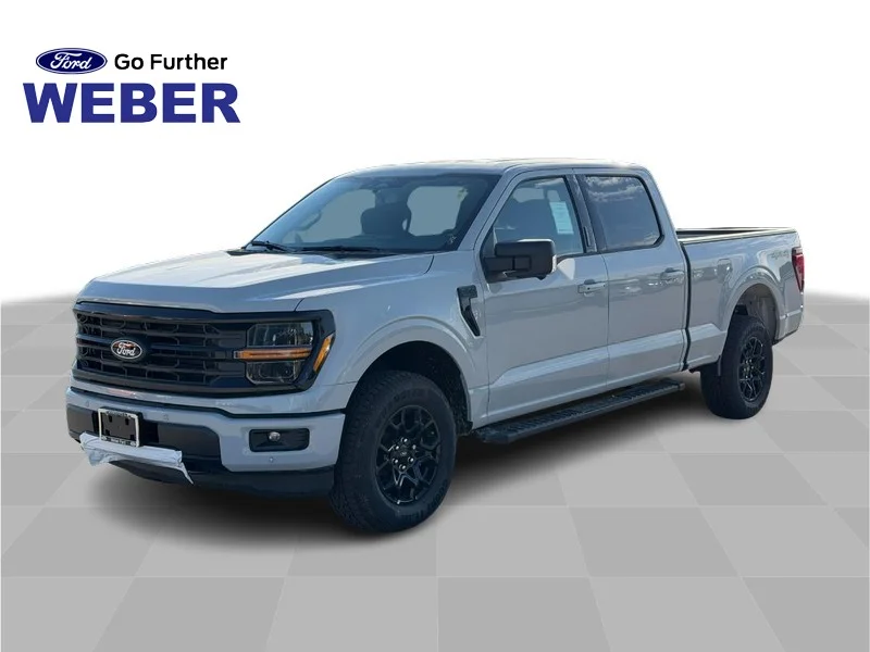 New 2026 Marsh Gray Ford XLT 4WD SuperCrew 5.5
