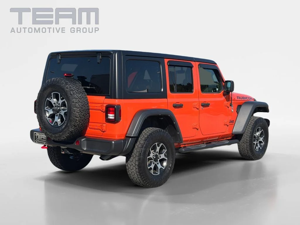 Used 2023 Orange Jeep Rubicon image 7