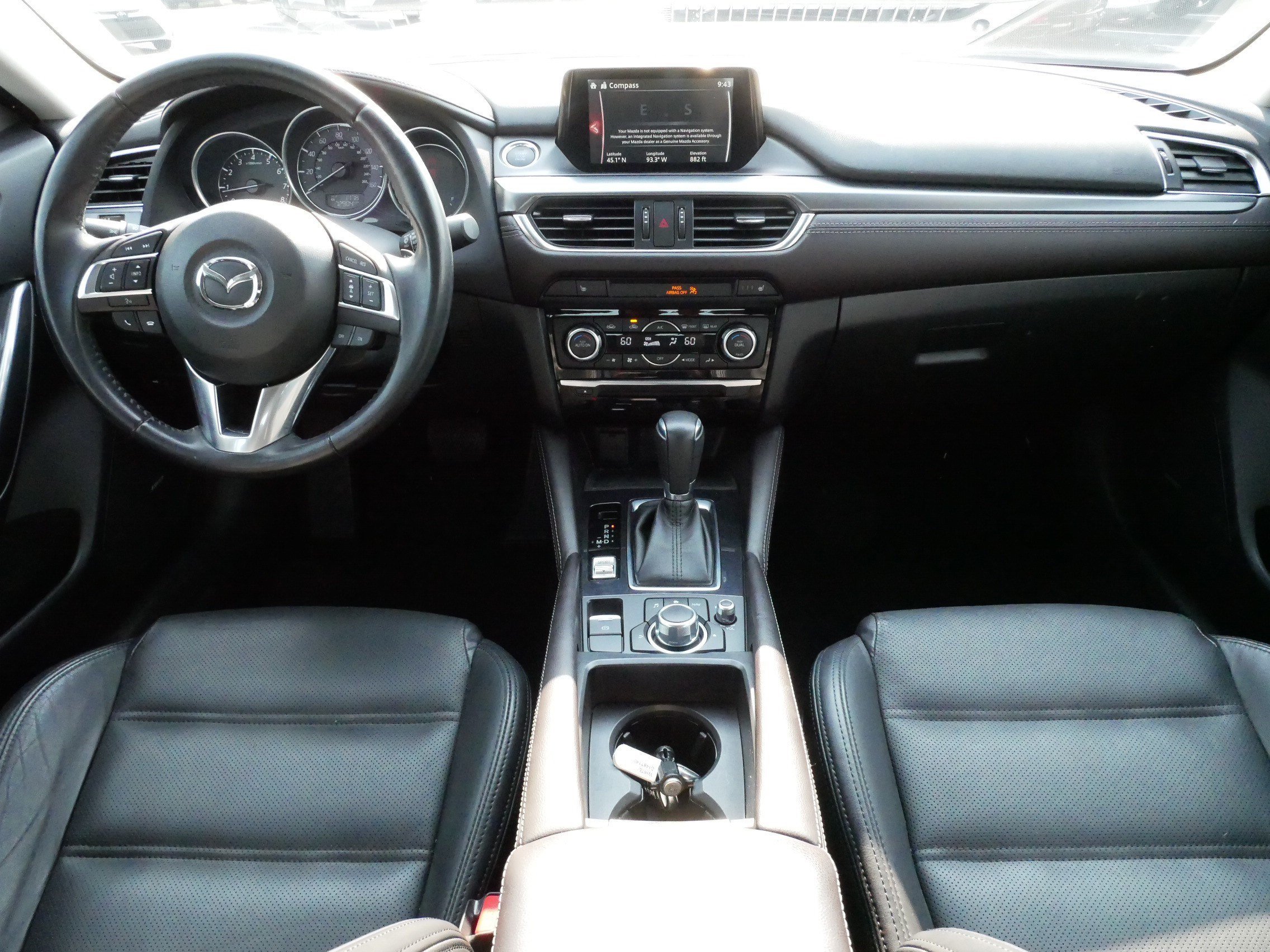 Used 2016 Snowflake White Pearl Mica Mazda i Grand Touring image 10
