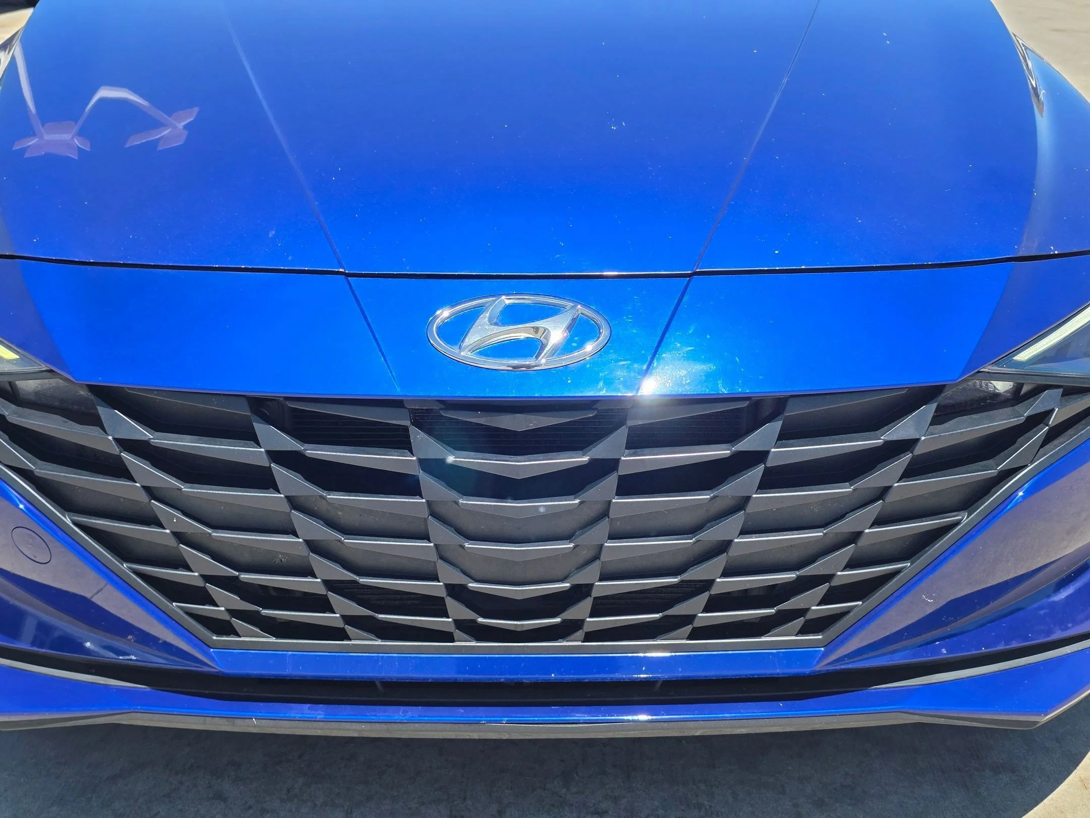 Used 2023 Intense Blue Hyundai Blue image 9