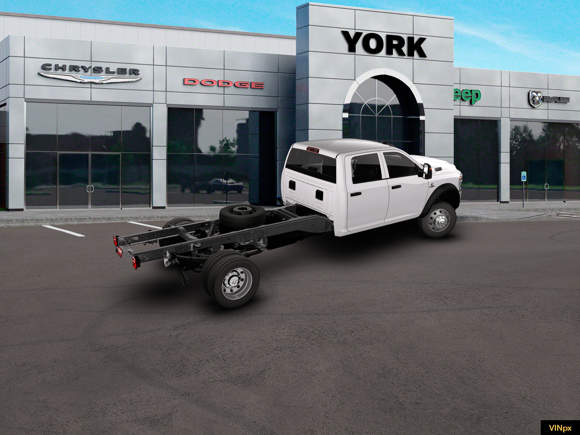 New 2026 Bright White Clear-Coat Exterior Paint RAM Tradesman image 8