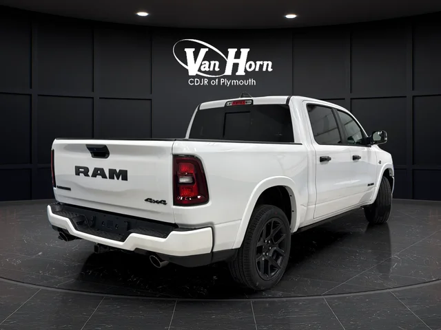 New 2026 Ivory White Tri-Coat Pearl-Coat Exterior Paint RAM Laramie image 7