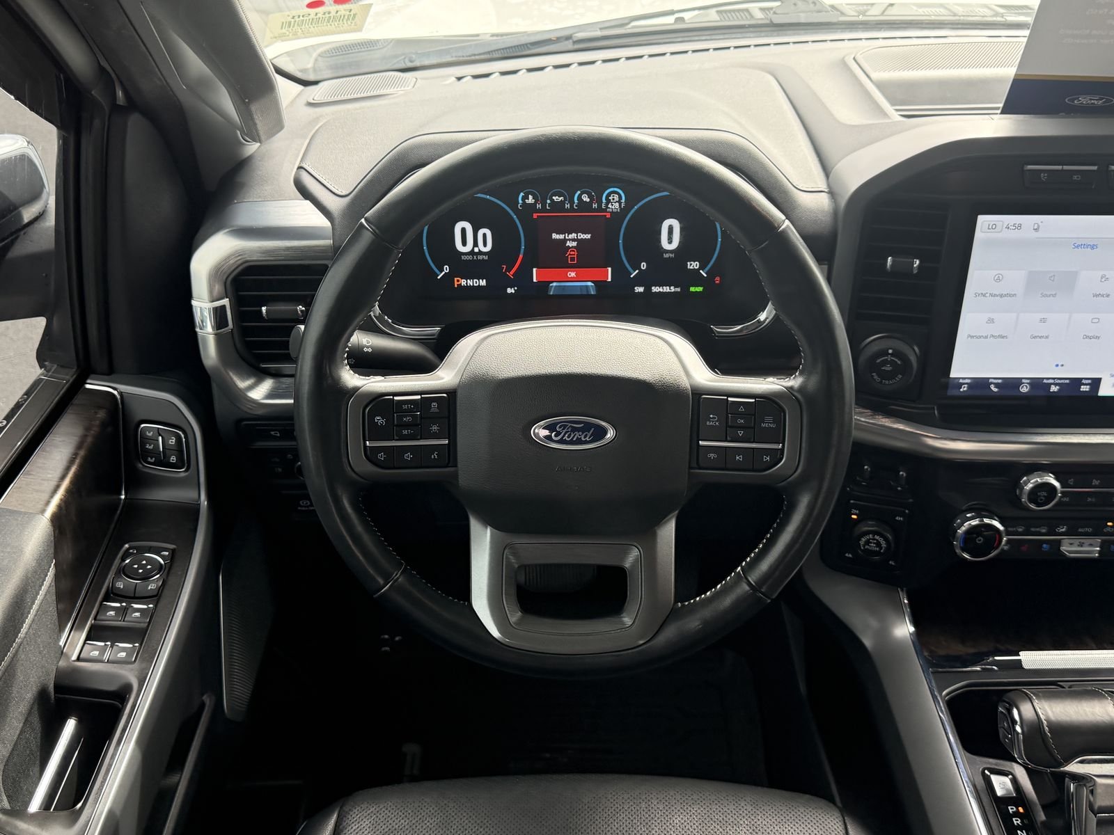 Certified Used 2022 White Metallic Ford Lariat image 20