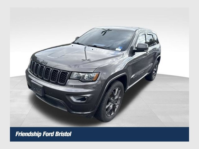 Used 2021 Granite Crystal Clearcoat Metallic Jeep Limited image 1