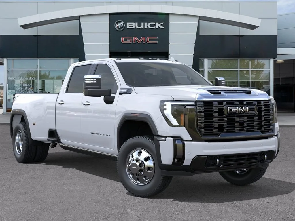 New 2026 Glacier White Tricoat GMC Denali Ultimate DRW image 7