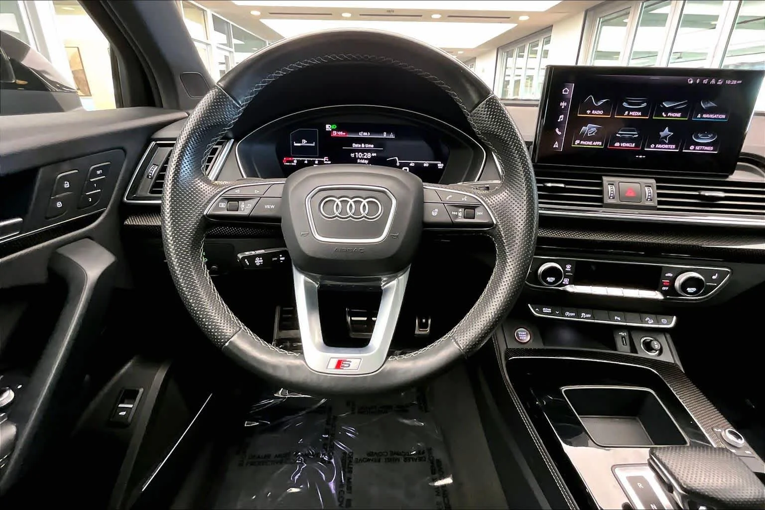 Used 2023 Mythos Black Metallic Audi Premium Plus image 10