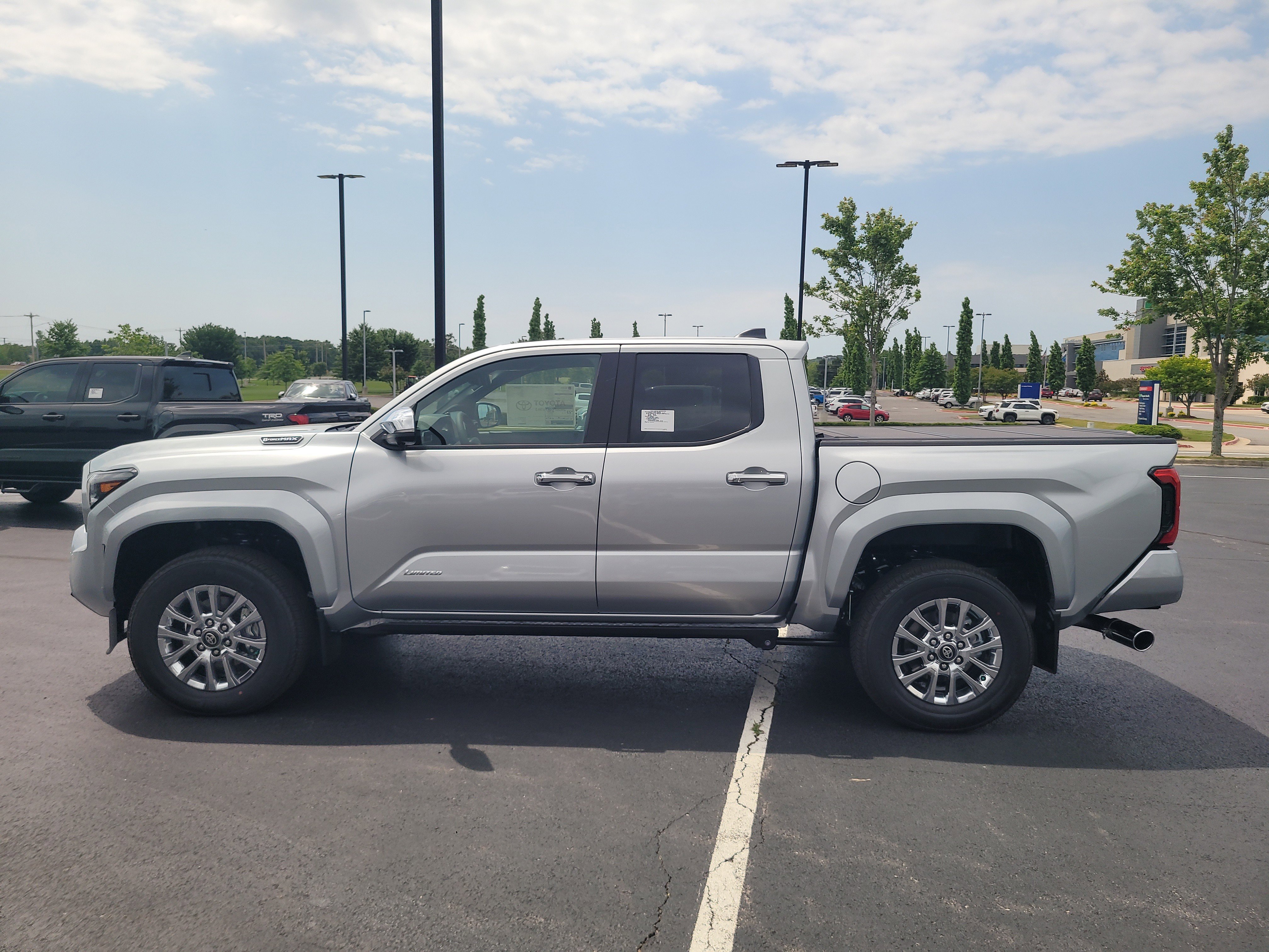 New 2026 Celestial Silver Metallic Toyota Tacoma Limited image 8
