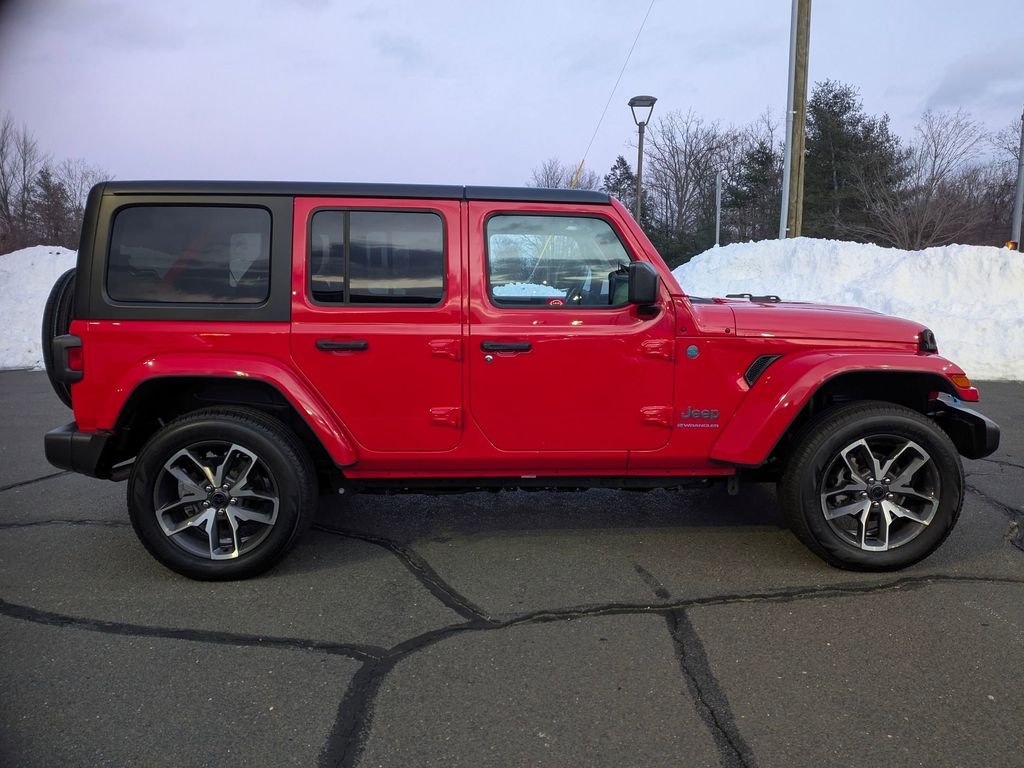 Used 2024 Jeep Wrangler 4xe Sports S 4XE with VIN 1C4RJXN68RW143847 for sale in Bristol, CT