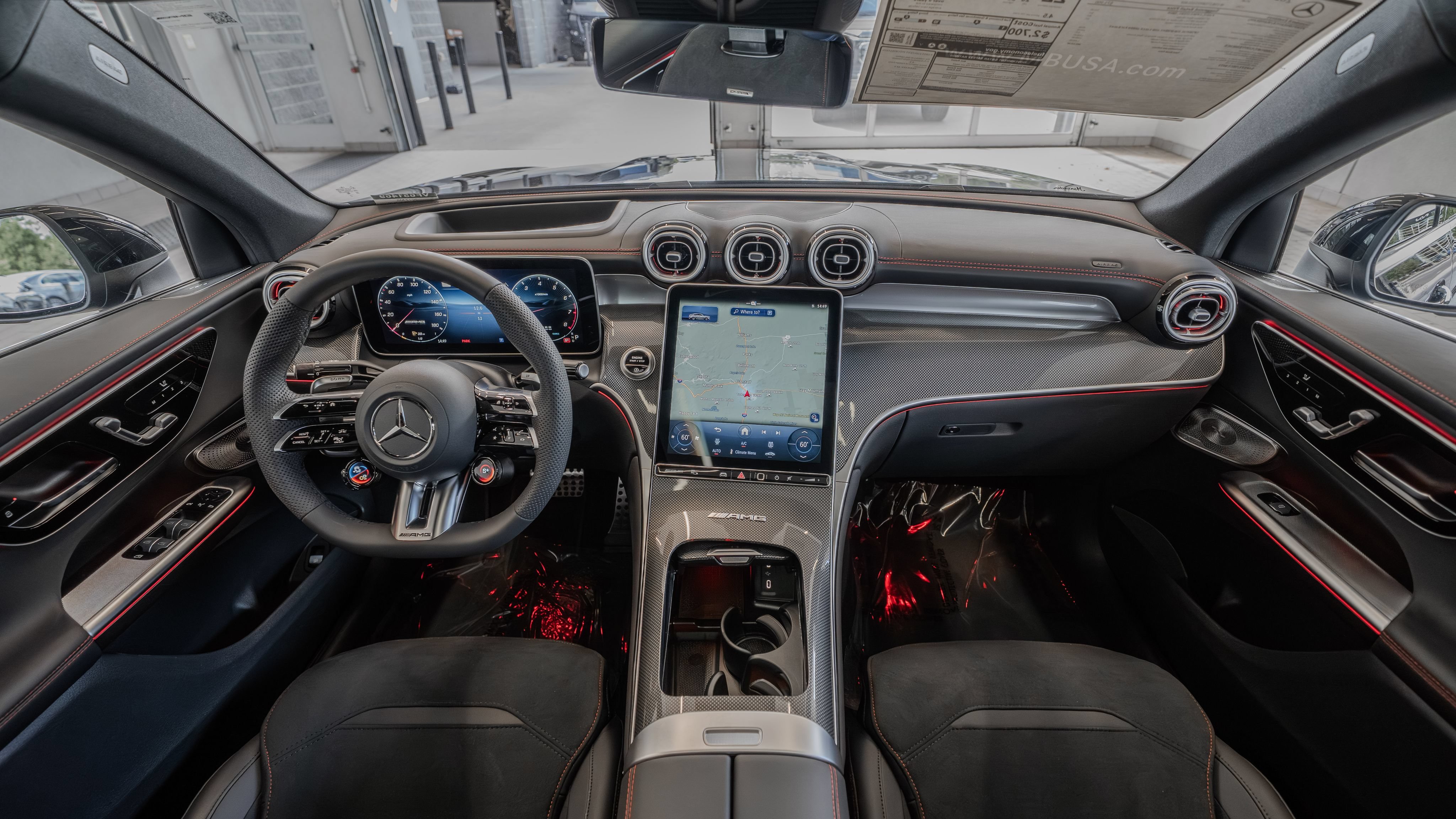 New 2027 Obsidian Black Metallic Mercedes-Benz GLC 350e image 45