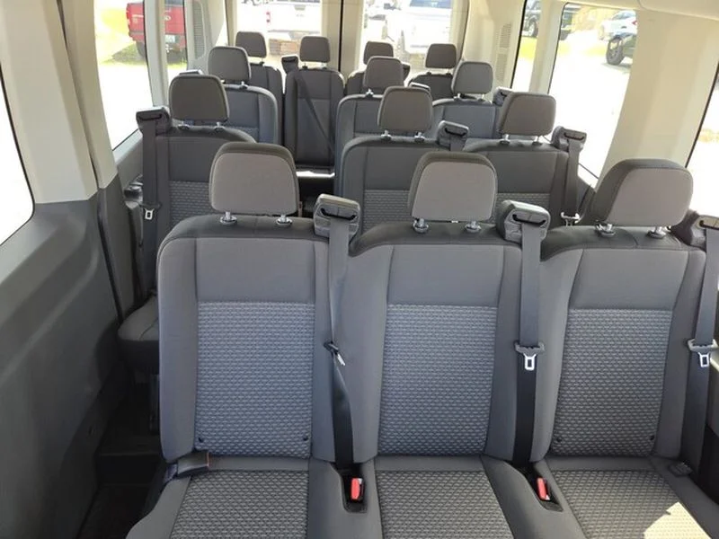 New 2026 Agate Black Metallic Ford Passenger Van XL image 15